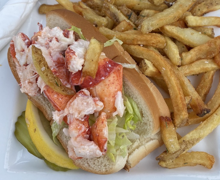 At least there is lobster roll in Belfast.